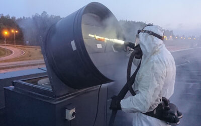 Rasvakanavan puhdistus kuivajäällä – raikas ja turvallinen keittiö